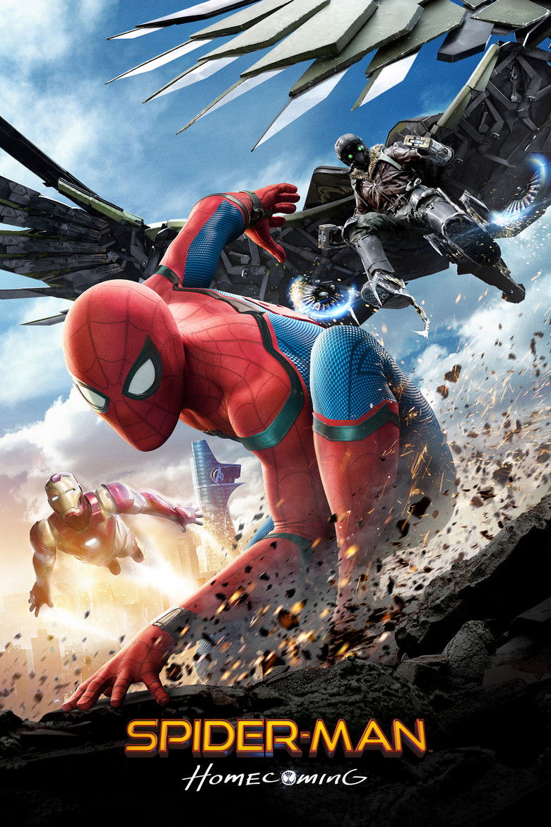 Poster artwork for Spider-Man: Homecoming