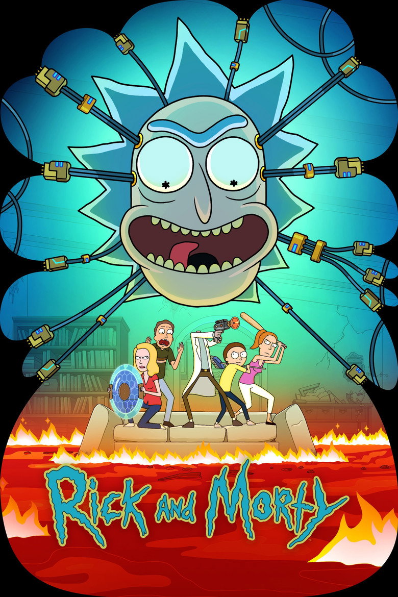 Poster artwork for Rick and Morty